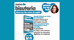 Desktop Screenshot of cursodebisuteria.com